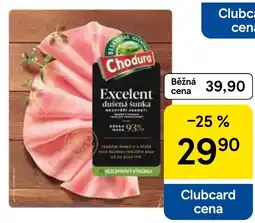 Tesco Chodura excellent dušená šunka nabídka