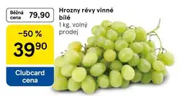 Tesco Hrozny révy vinné bílé nabídka