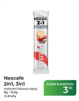 Tamda Foods Nescafe 2in1, 3in1 nabídka