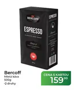 Tamda Foods Bercoff mletá káva nabídka