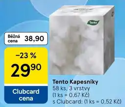 Tesco Tento Kapesníky nabídka