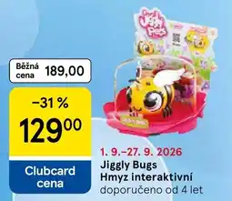 Tesco Jiggly Bugs Hmyz interaktivní nabídka