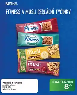 Tamda Foods Nestlé Fitness cereální tyčinky nabídka