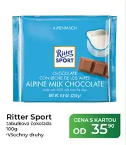 Tamda Foods Ritter Sport tabulková čokoláda nabídka