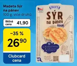 Tesco Madeta sýr na pánev nabídka