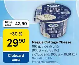 Tesco Meggle cottage cheese nabídka
