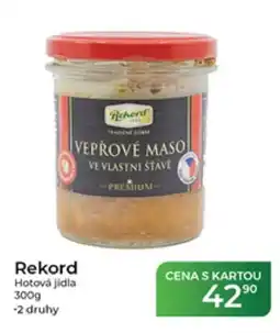Tamda Foods Rekord vepřové maso ve vlastní šťávě premium nabídka