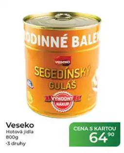 Tamda Foods Veseko segedínský guláš nabídka
