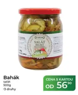 Tamda Foods Bahák salát nabídka