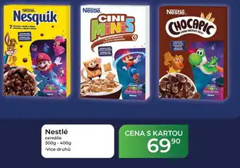 Tamda Foods Nestlé cereálie nabídka