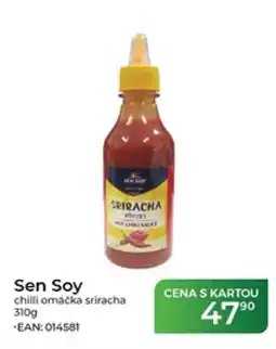 Tamda Foods Sen Soy chilli omáčka sriracha nabídka