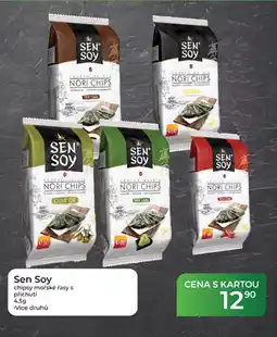 Tamda Foods Sen Soy chipsy mořské fasy s příchutí nabídka