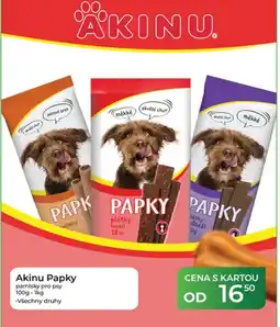 Tamda Foods Akinu Papky nabídka