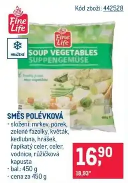 Makro Fine Life směs polévková nabídka
