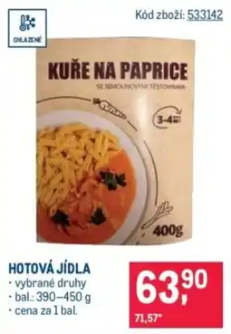 Makro Kuře na paprice nabídka