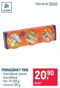 Makro Pomazánky trio nabídka