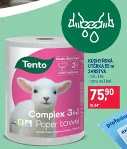 Makro Tento Complex 3in1 Paper towel nabídka
