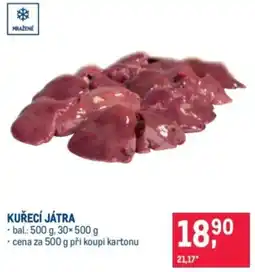 Makro Kuřecí játra nabídka
