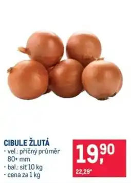 Makro Cibule žlutá nabídka