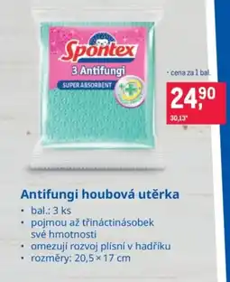 Makro Spontex antifungi houbová utěrka nabídka
