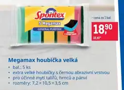 Makro Spontex megamax houbička velká nabídka