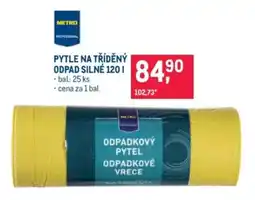 Makro Metro odpadkový pytel odpadkové vrece nabídka