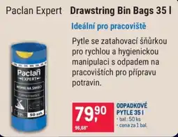 Makro Paclan Expert Drawstring Bin Bags 35 L nabídka