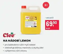 Makro Clee na nádobí lemon nabídka