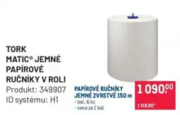 Makro Tork matic jemné papírové ručníky v roli nabídka