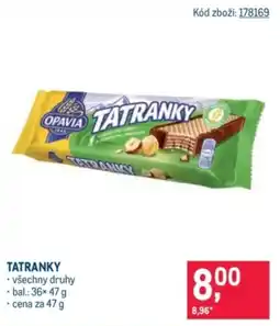 Makro Opavia tatranky nabídka