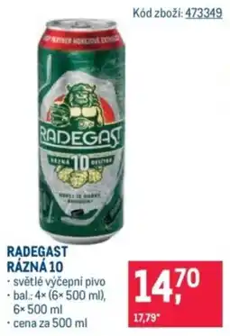 Makro Radegast rázná 10 nabídka