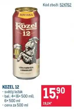 Makro Kozel 12 nabídka