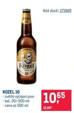 Makro Kozel 10 nabídka