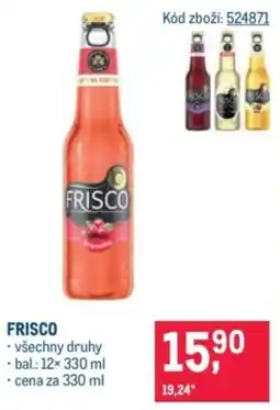 Makro Frisco všechny druhy nabídka