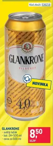 Makro Glankrone pilsener nabídka
