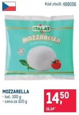 Makro Italat mozzarella nabídka