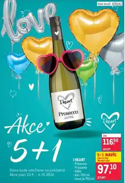 Makro I Heart Prosecco Frizzante nabídka