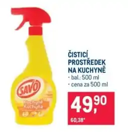 Makro Savo čistící prostředek na kuchyně nabídka