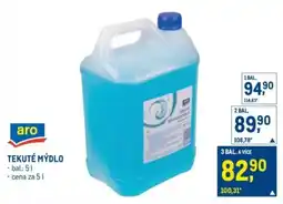 Makro aro tekuté mýdlo nabídka