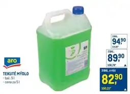 Makro aro tekuté mýdlo nabídka