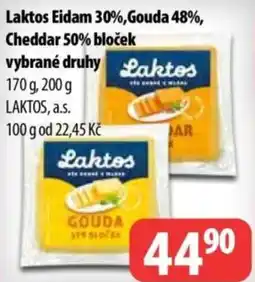 Partner Maloobchodní síť Laktos bloček nabídka