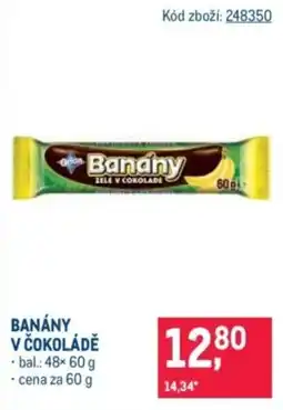 Makro Orion banány v čokoládě nabídka