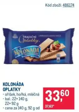 Makro Kolonáda oplatky nabídka