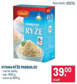 Makro Vitana rýže parboiled nabídka
