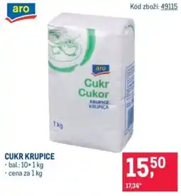 Makro aro cukr krupice nabídka