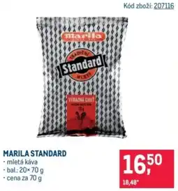 Makro Marila mletá káva nabídka