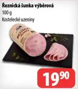 Partner Maloobchodní síť Kostelecké uzeniny řeznická šunka výběrová nabídka
