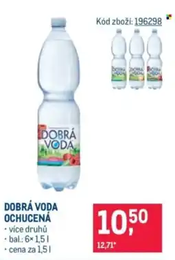 Makro Dobrá voda ochucená nabídka