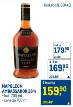 Makro Napoleon ambassador nabídka
