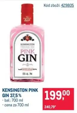 Makro Kensington pink gin nabídka